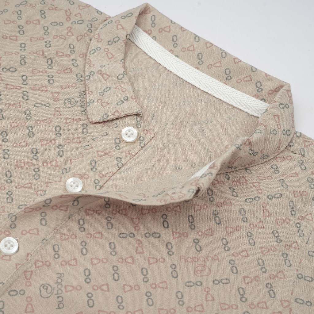 BU Baby (1Y-5Y) Áo sơ mi ngắn tay lịch sự, thanh lịch - Bu Baby bé trai - bé gái - Quần áo Bu Baby Pure Cotton BCT334100