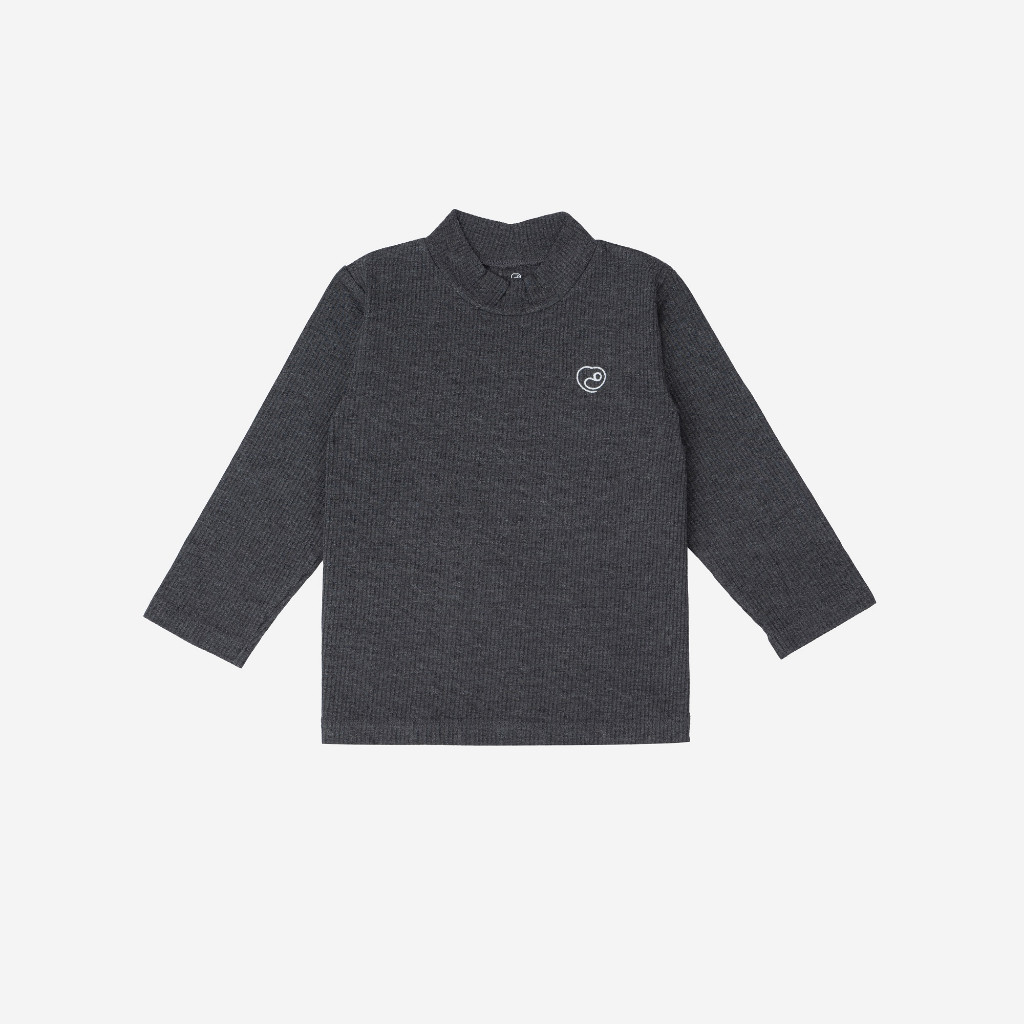 BU Baby Áo dài tay cao cổ Bu Baby cho bé chất liệu sợi gỗ sồi - Molist BMD310902 | Quần áo Bu Baby chính hãng