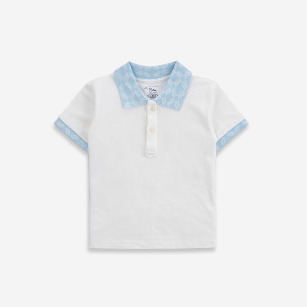 BU Baby (4Y-5Y) Áo ngắn tay  Bu Baby cổ Polo BPN330303 - Áo cho bé trai, bé gái Ponie  Bu Baby bé trai -  Bu Baby bé gái