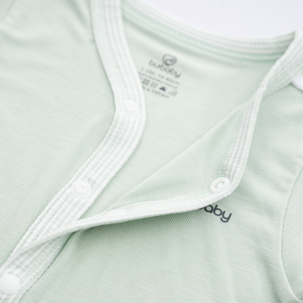 BU Baby Bộ ngắn tay cài giữa xuân hè cho bé sơ sinh từ 1 đến  12 tháng - BU Siro BSR130202  | Bu Baby Chính Hãng