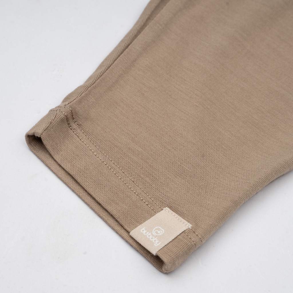 BU Baby Bộ dài tay cài vai Iconic cho bé từ 12 tháng đến 5 tuổi chất vải sợi tre - Bambus BBB1101NS | Quần áo chính hãng