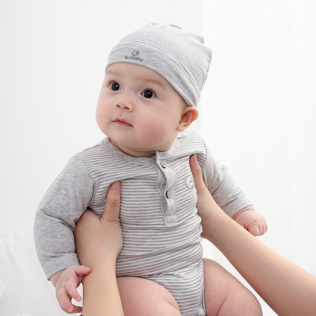 (0-3M) Mũ tròn Bambus cho bé trai, bé gái sơ sinh - Bambus ABB1922FF | Phụ kiện chính hãng