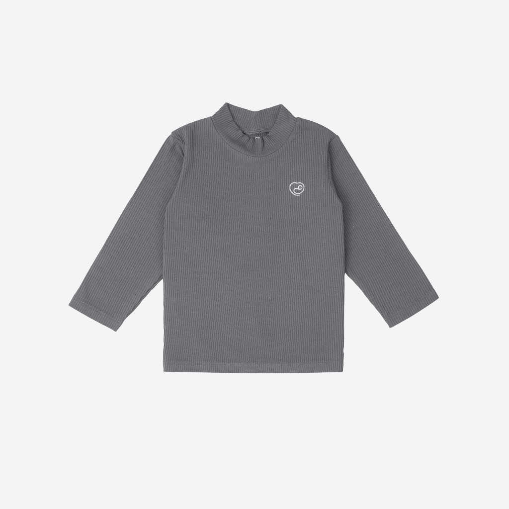 BU Baby Áo dài tay cao cổ Bu Baby cho bé chất liệu sợi gỗ sồi - Molist BMD310902 | Quần áo Bu Baby chính hãng