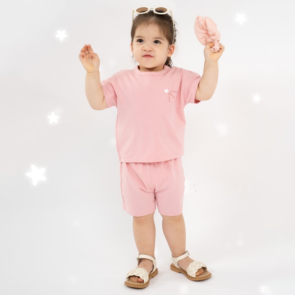 BU Baby Tổng hợp dài tay, ngắn tay cài vai sợi tre mềm mại, thoải mái cho các bé từ 12 tháng đến 5 tuổi