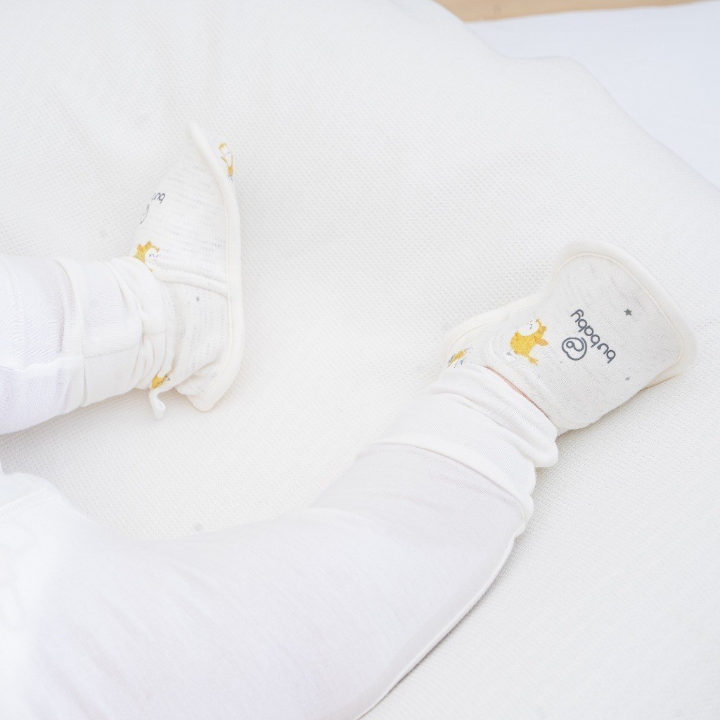 BU Baby Giày vải cho bé dưới 09 tháng tuổi chất liệu vải trẻ mềm mại Bamco ABC420001 | Phụ kiện Bu Baby chính hãng