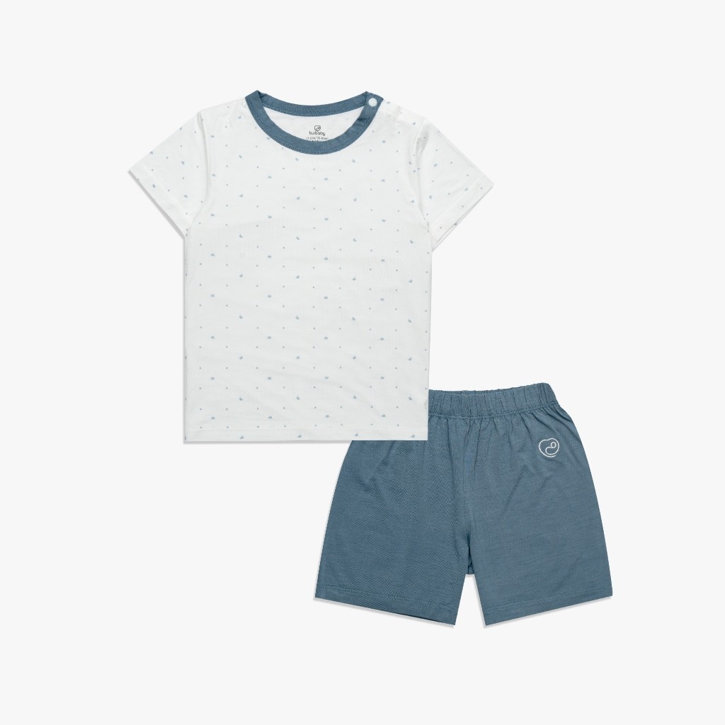 BU Baby Tổng hợp bộ ngắn tay sợi tre tự nhiên cho bé 12 tháng - 4 tuổi | Bu Baby Chính Hãng