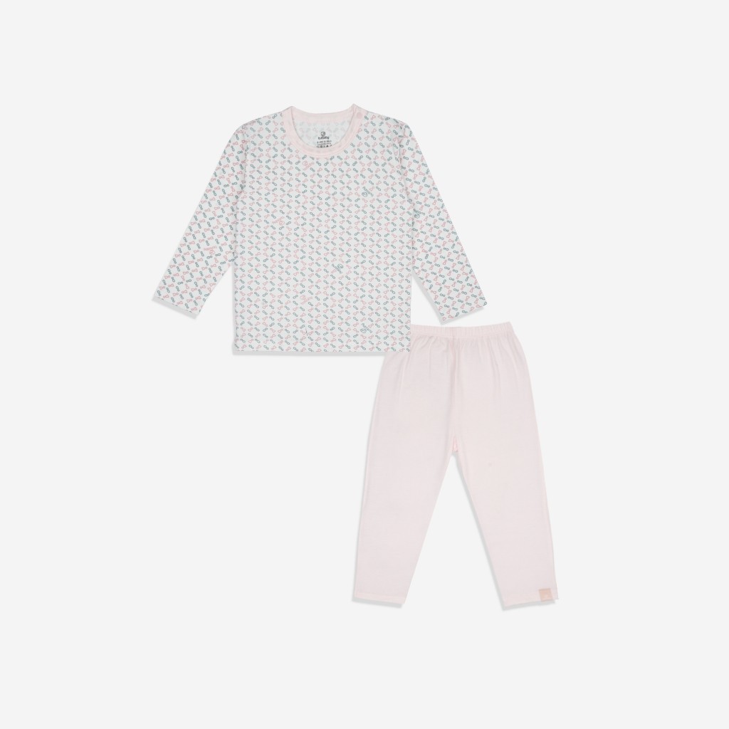 BU Baby Tổng hợp dài tay, ngắn tay cài vai sợi tre mềm mại, thoải mái cho các bé từ 12 tháng đến 5 tuổi