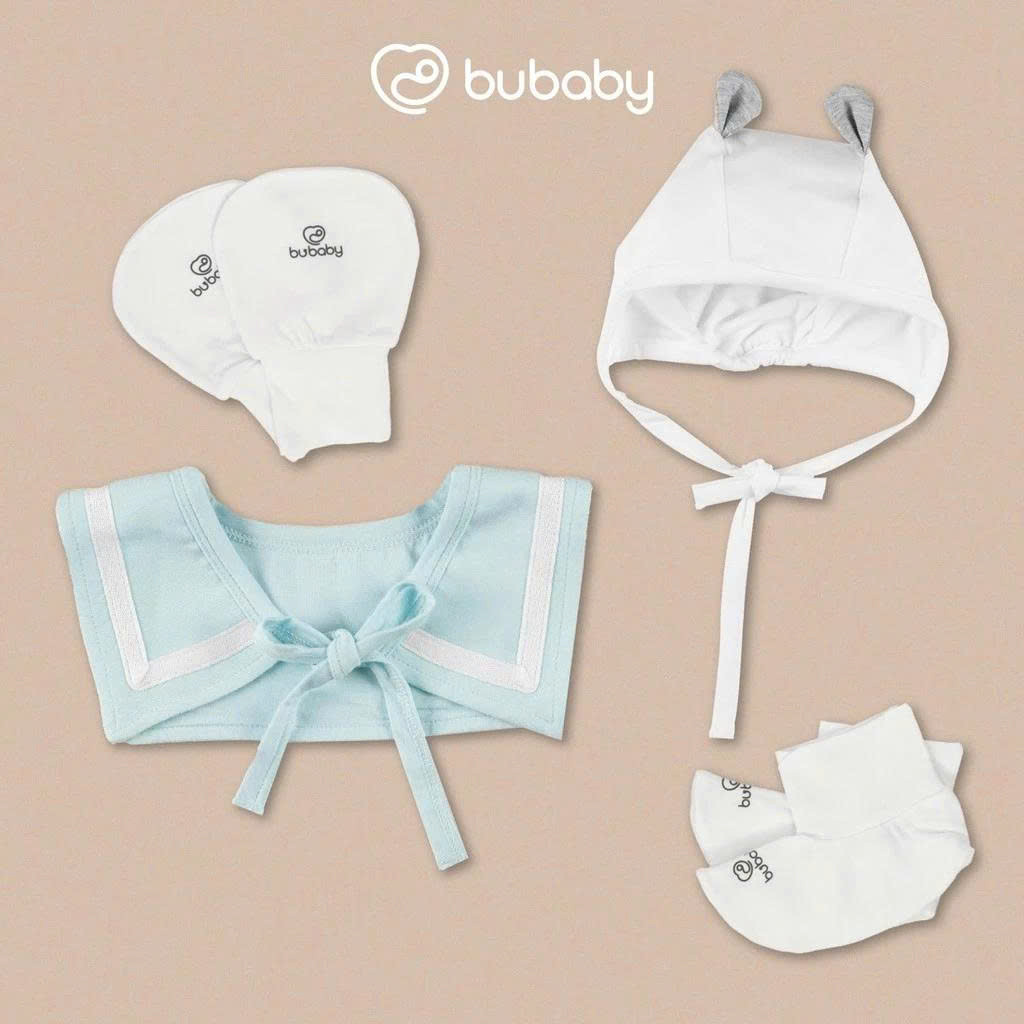 Set phụ kiện Bubaby cho bé trai bé gái | Phụ kiện BU Baby chính hãng