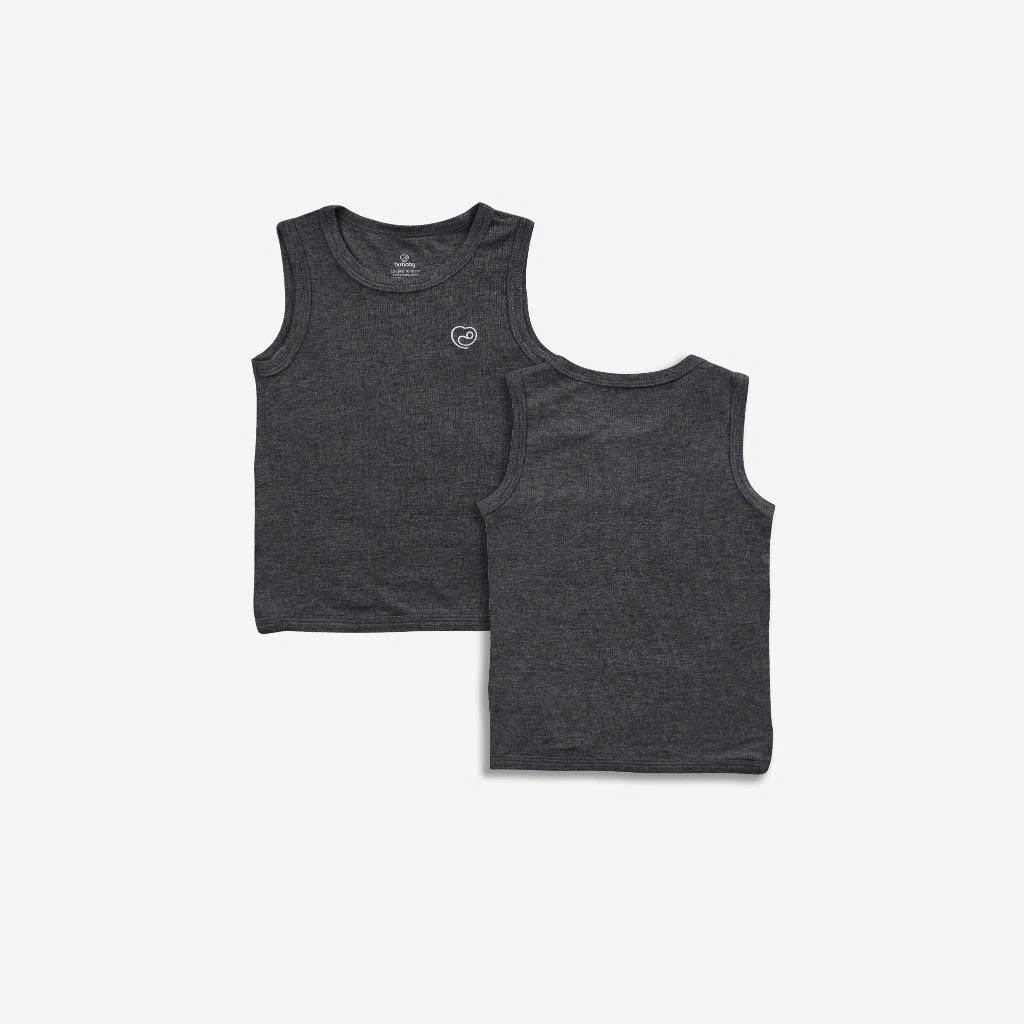 (12M-5Y) Set 2 áo Tank top,  Sát nách cổ tròn Bubaby Siro BSR340401 BSR340402 | Quần áo BU Baby chính hãng