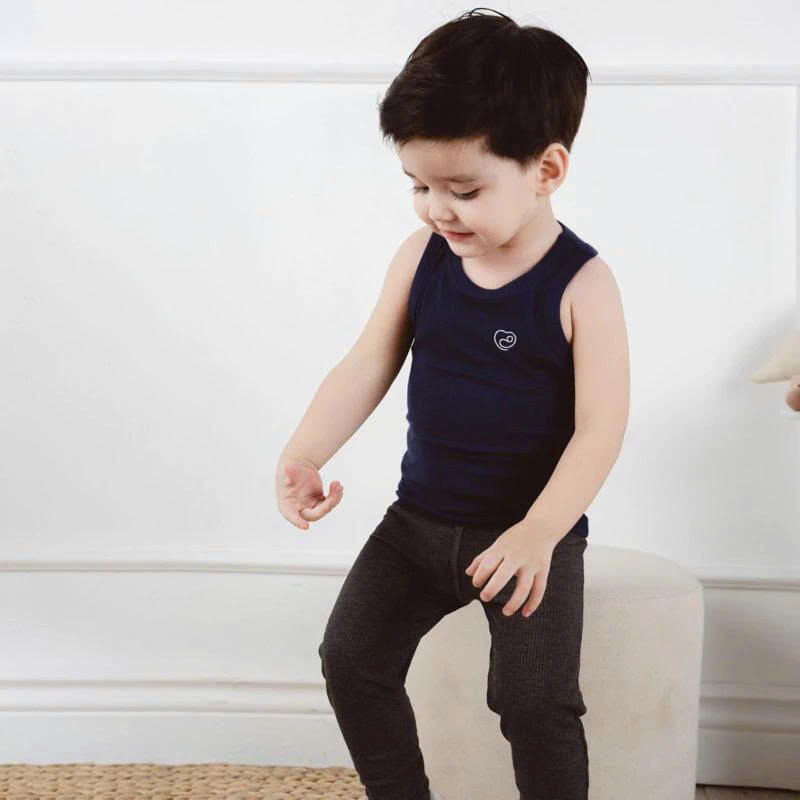(12M-5Y) Set 2 áo Tank top,  Sát nách cổ tròn Bubaby Siro BSR340401 BSR340402 | Quần áo BU Baby chính hãng
