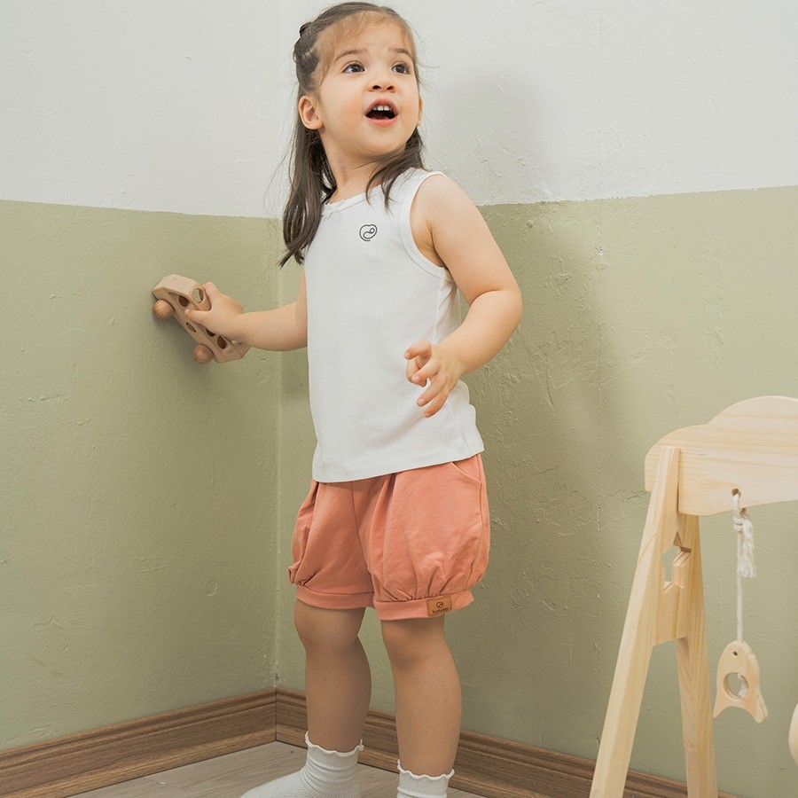 (6M-5Y) Set 2 áo sát nách cổ tròn Siro Rib Bé trai Bé gái - BSR340403 BSR340404 BSR350000| Quần áo BU Baby Chính Hãng