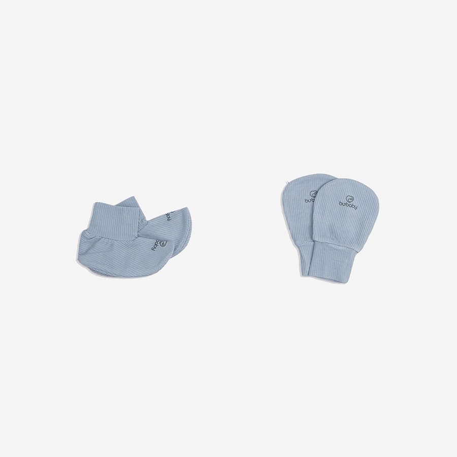 (Freesize) Bộ bao chân, bao tay Siro ASR400002 | Phụ kiện BU Baby chính hãng