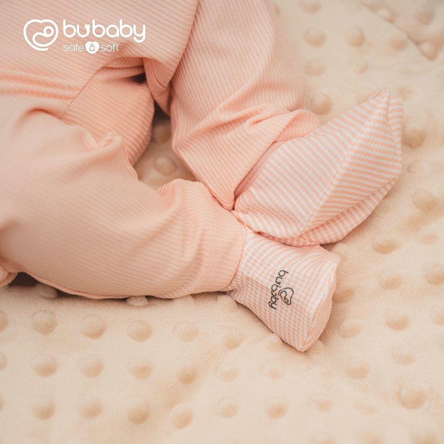 (Freesize) Bộ bao chân, bao tay Siro ASR400002 | Phụ kiện BU Baby chính hãng