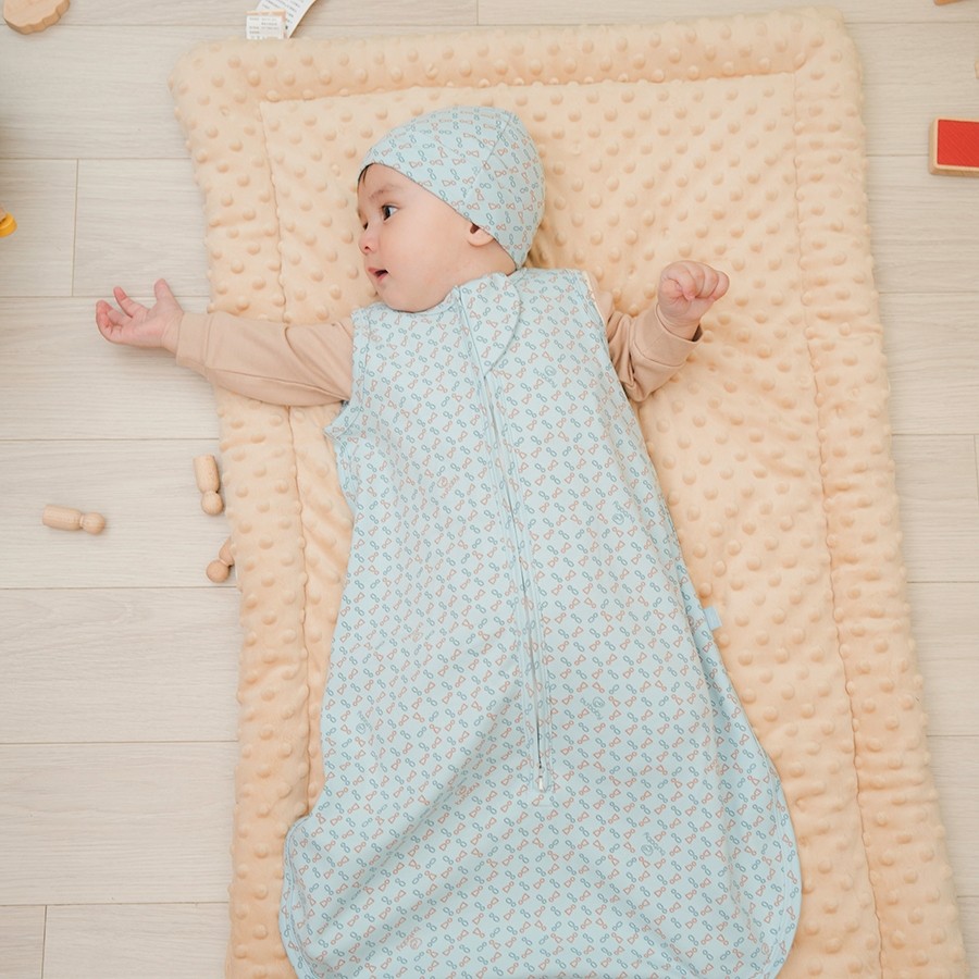 (0M-12M) Túi ngủ khóa giữa Iconic 1 Pure cotton - ACT4511IM | Phụ kiện BU Baby chính hãng