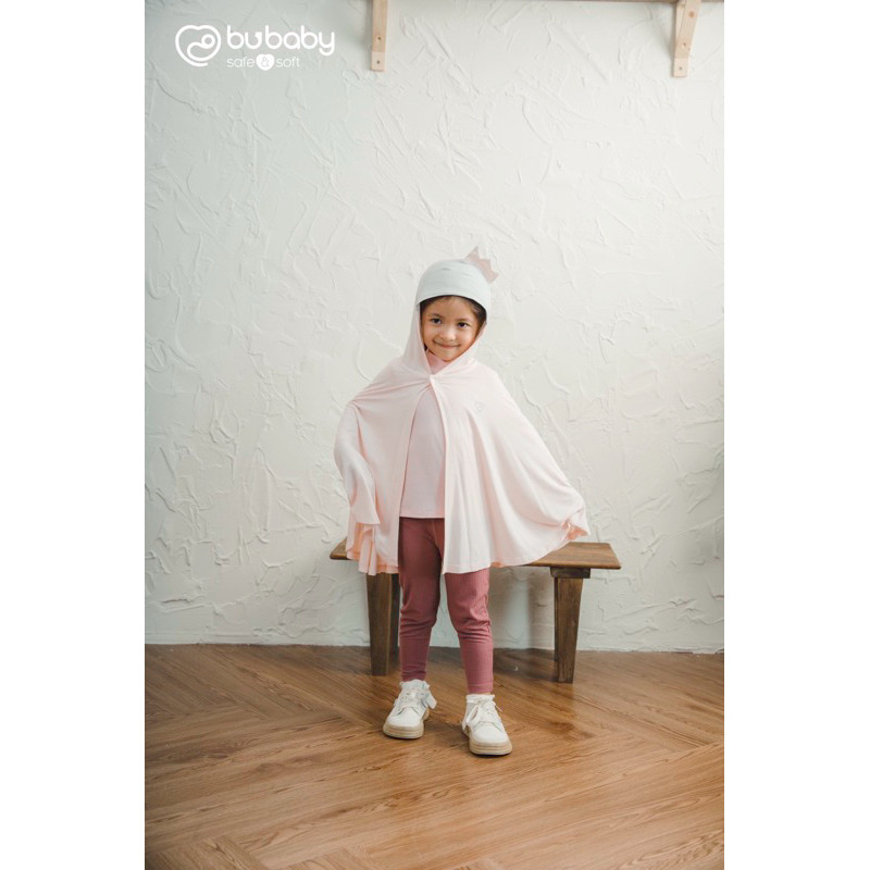 (6M-5Y) Áo choàng đa năng có mũ Bambus BBB311700 | Quần áo BU Baby chính hãng