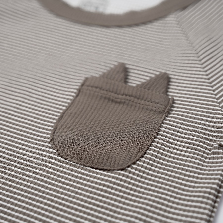 (12M-5Y) Bộ quần áo ngắn tay cổ tròn Túi ngực Siro - BSR1304TN | Quần áo BU Baby chính hãng