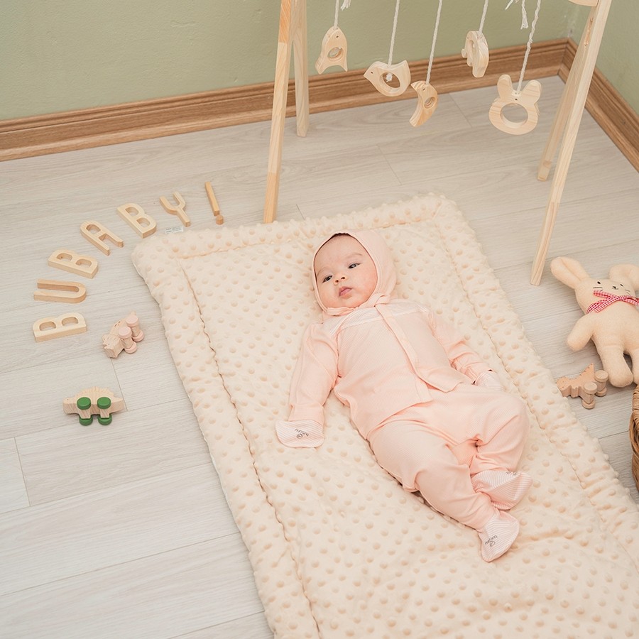 (Freesize) Bộ bao chân, bao tay Siro ASR400002 | Phụ kiện BU Baby chính hãng
