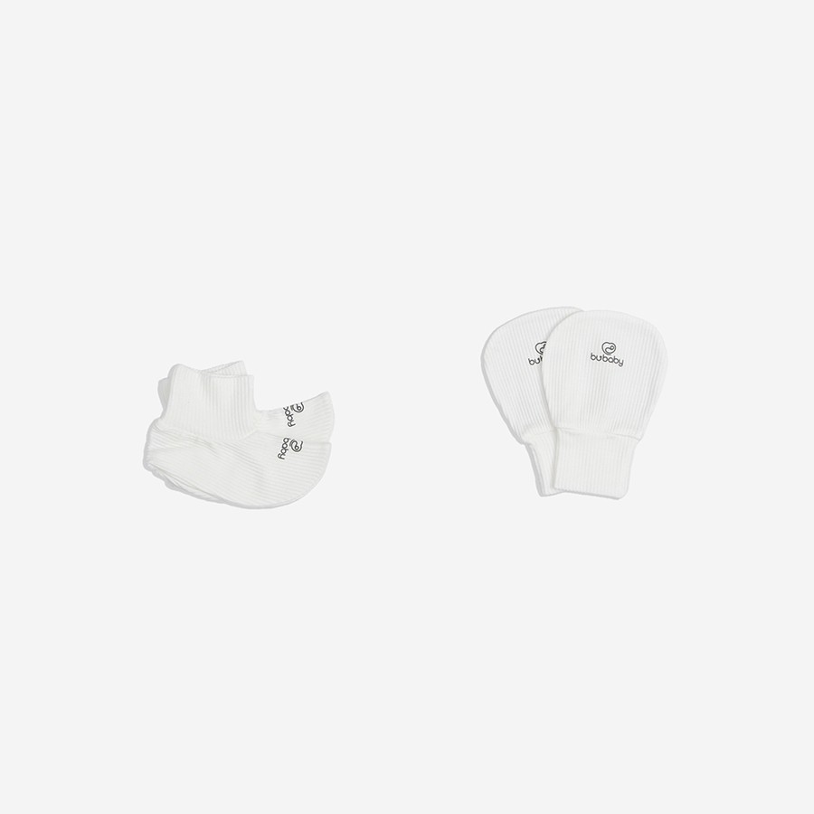 (Freesize) Bộ bao chân, bao tay Siro ASR400002 | Phụ kiện BU Baby chính hãng