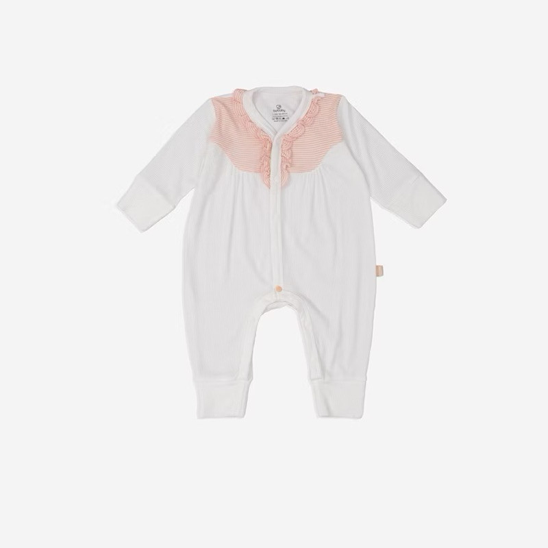 (NB-3M) Body dài tay cài giữa Siro - BSR210203 - BSR210204 | Quần áo BU Baby chính hãng