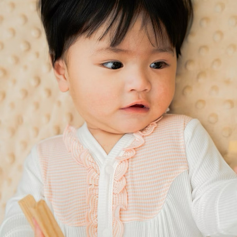 (NB-3M) Body dài tay cài giữa Siro - BSR210203 - BSR210204 | Quần áo BU Baby chính hãng