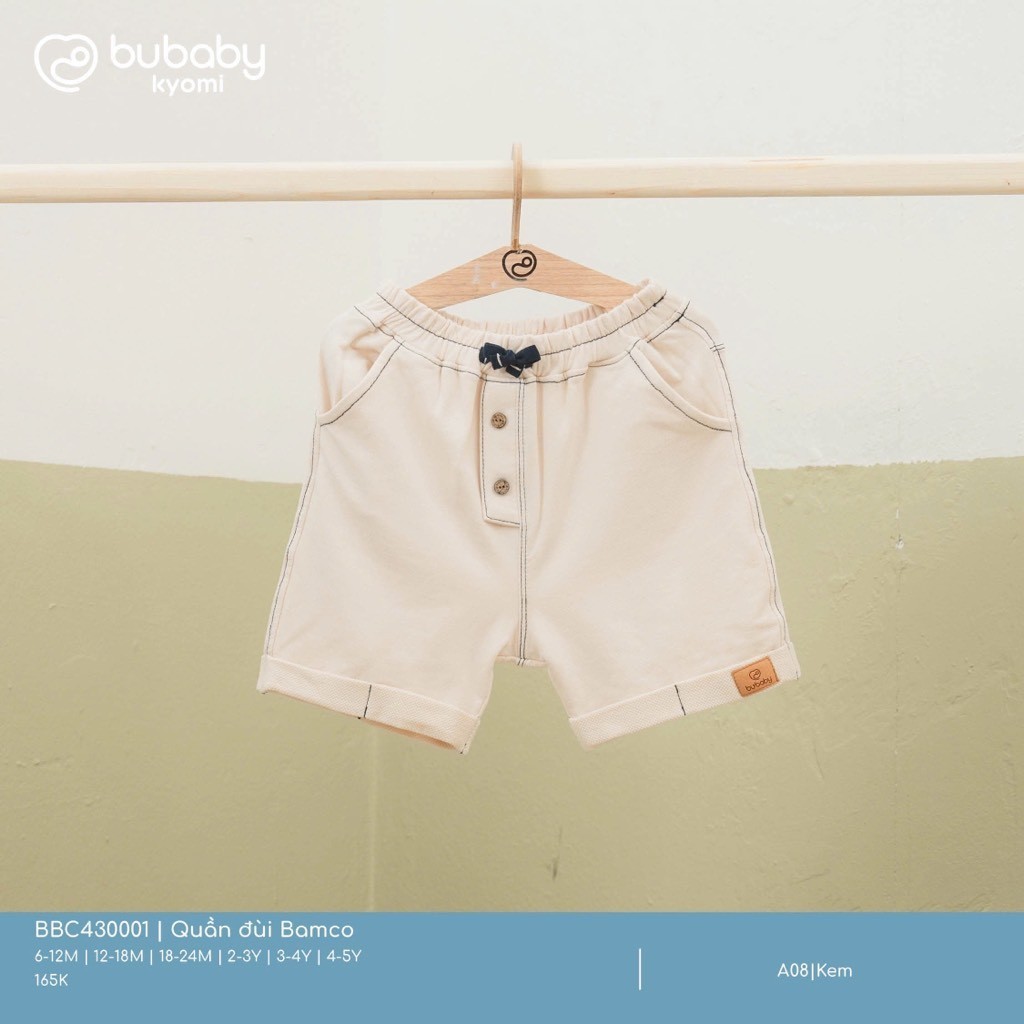 (6M-5Y) Quần đùi Bamco cho Bé trai bé gái - BBC433100 BBC430001 | Quần áo BU Baby chính hãng