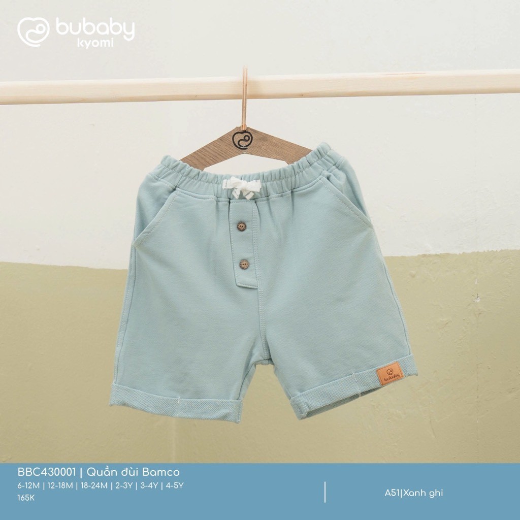 (6M-5Y) Quần đùi Bamco cho Bé trai bé gái - BBC433100 BBC430001 | Quần áo BU Baby chính hãng