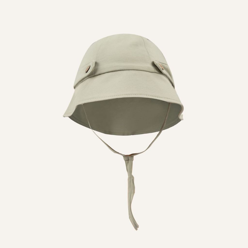 BU Baby (6M-5Y) Mũ vành tròn bé trai Bamboo Cotton - ABC1926BT ABC1926HL | Phụ kiện bubaby chính hãng