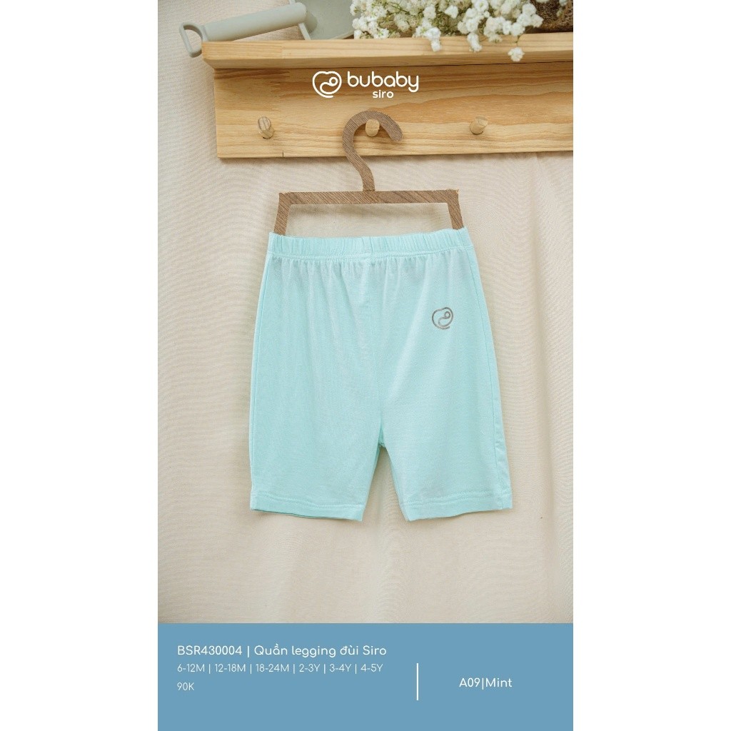 (6M-5Y) Quần legging đùi Siro - BSR430004 | Quần BU Baby Chính hãng