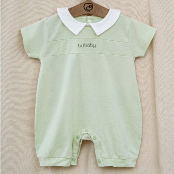 (1M-12M) Body đùi ngắn tay cài sau cổ Peter Pan Bamco - BBC2310PP | Quần áo BU Baby chính hãng