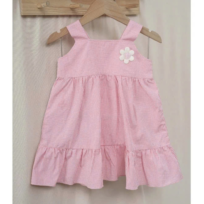 (6M-5Y) Váy 2 dây xòe tầng Cotton - BCT552900 | Quần áo BU Baby chính hãng