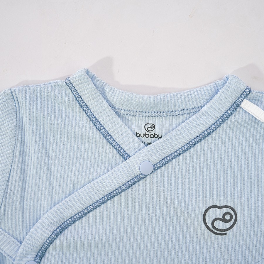 (NB-3M) Body chip dài tay cài chéo Siro - BSR210806 | Quần áo BU Baby chính hãng