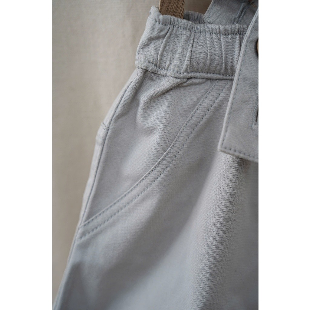 (6M-5Y) Quần yếm đùi Kaki cho bé trai  - BKK433200 | Quần áo BU Baby chính hãng