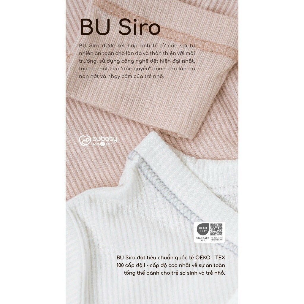 BU Baby (6M-5Y) Quần legging ngắn đùi Siro - BSR430004 | Quần Chính hãng