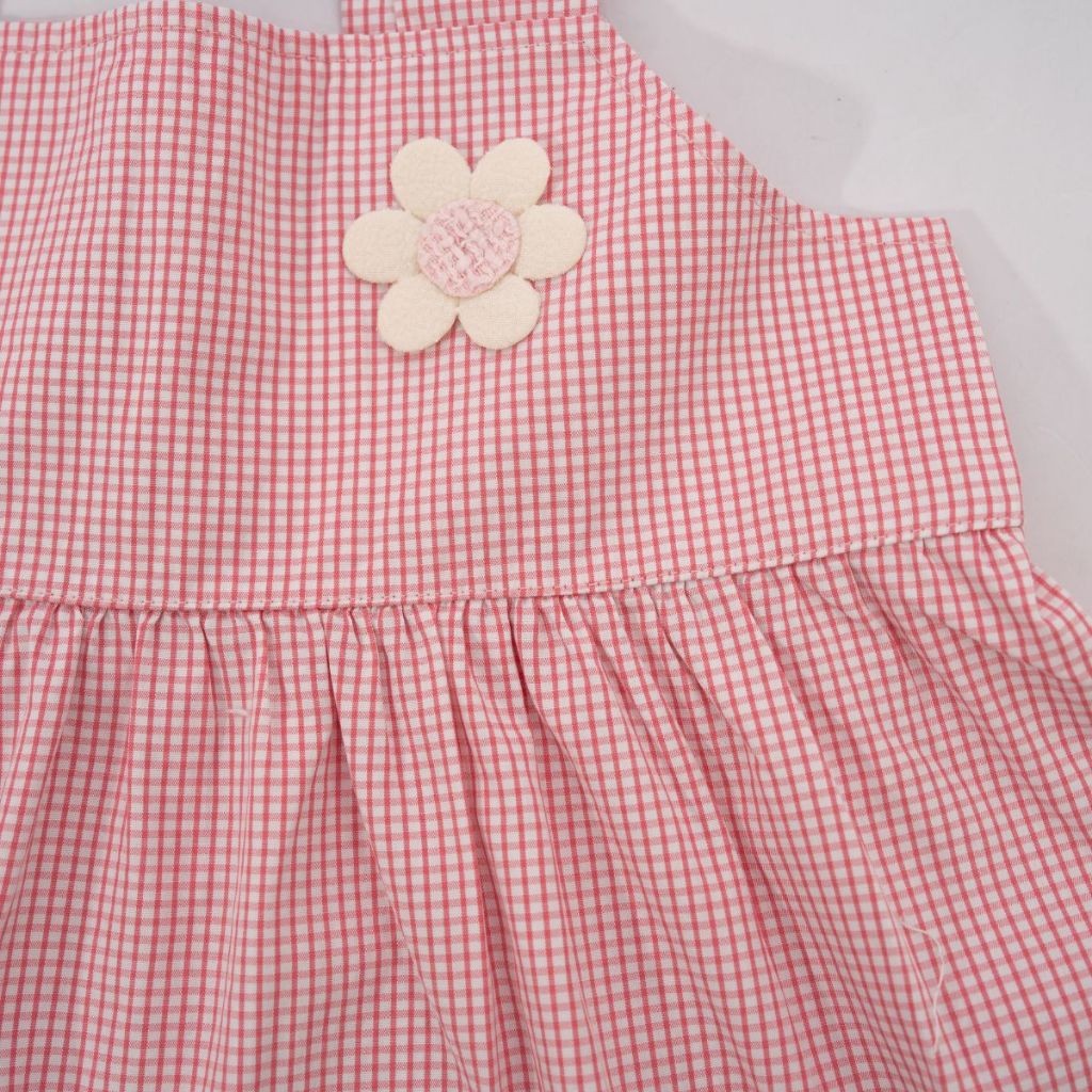 (6M-5Y) Váy 2 dây xòe tầng Cotton - BCT552900 | Quần áo BU Baby chính hãng