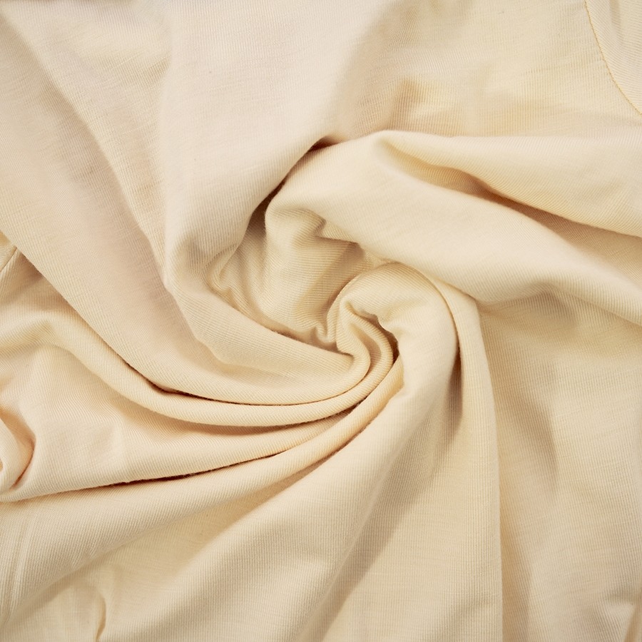 (NB-3M) Body chip dài tay cài giữa cổ Peter Pan Bambus - BBB2102PP | Quần áo BU Baby Chính hãng