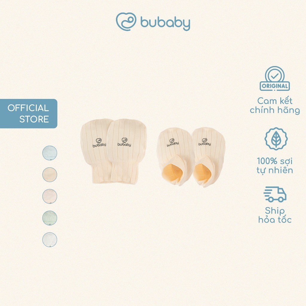 Bộ bao chân bao tay Molist - BU Baby - AMD400000 | Phụ kiện BU Baby chính hãng