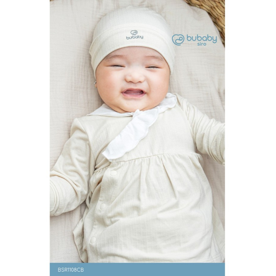(1M-9M) Bộ dài tay cài chéo cổ bèo Siro cho bé - BSR1108CB | Quần áo BU Baby Chính hãng