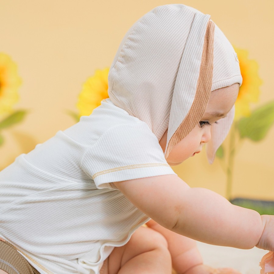 (NB-3M) Mũ Bonnet tai thỏ Siro ASR194305 | Phụ kiện BU Baby chính hãng