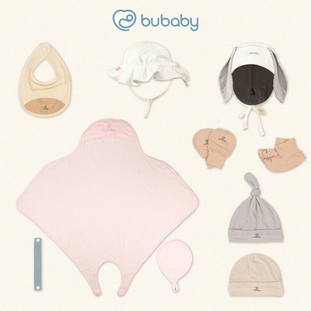 (1M-6M) Mũ nút thắt Siro - ASR192402 | Phụ kiện BU Baby Chính Hãng