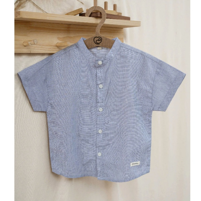 (6M-5Y)Áo ngắn tay, sơ mi, quần short đùi, short bò cho bé yêu BCT330100 BCT330200 BCT433200 BDE430002 | Quần áo BU Baby