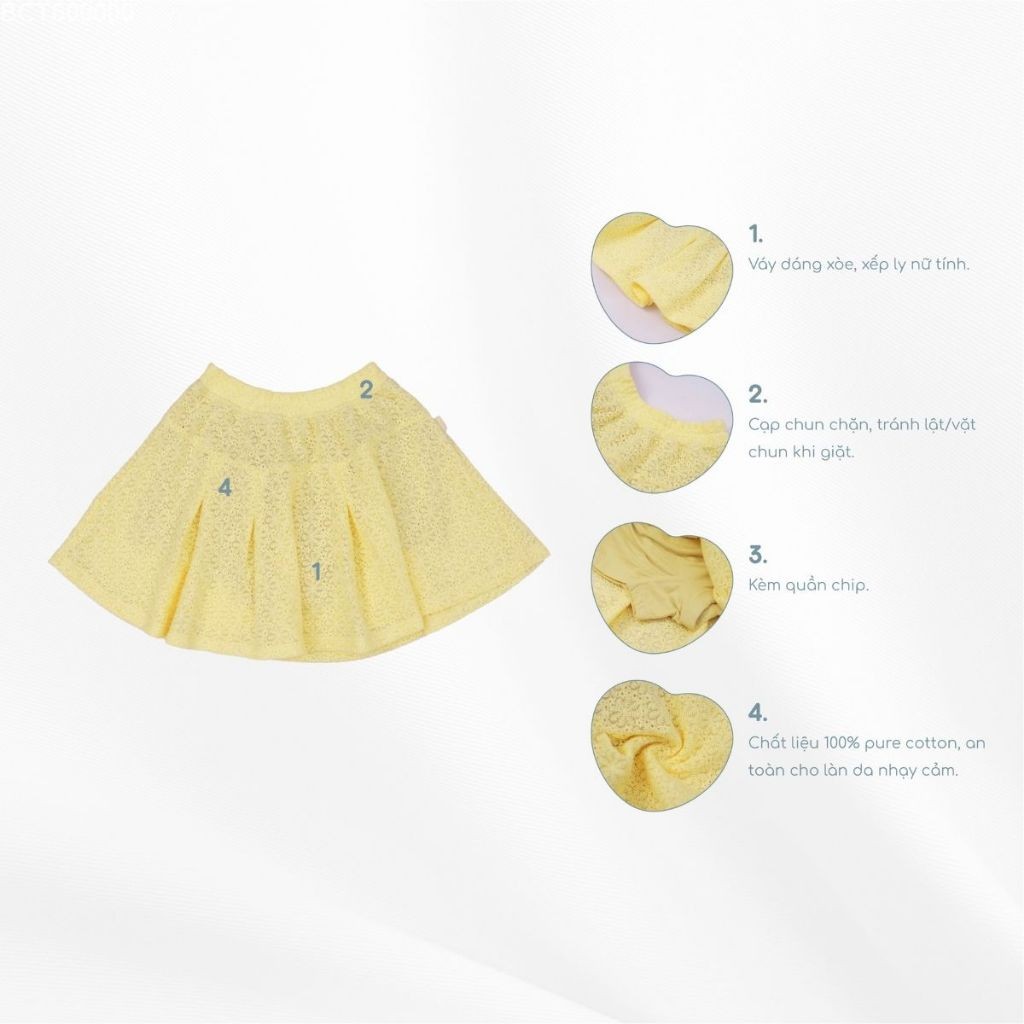 (6M-5Y) Chân váy Tutu BU Cotton - BCT500000 | Quần áo BU Baby chính hãng