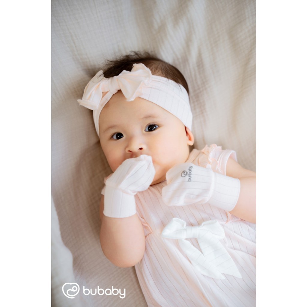 (Freesize) Băng đô BU Baby Molist cho bé gái - AMD020000 | Phụ kiện Bubaby chính hãng
