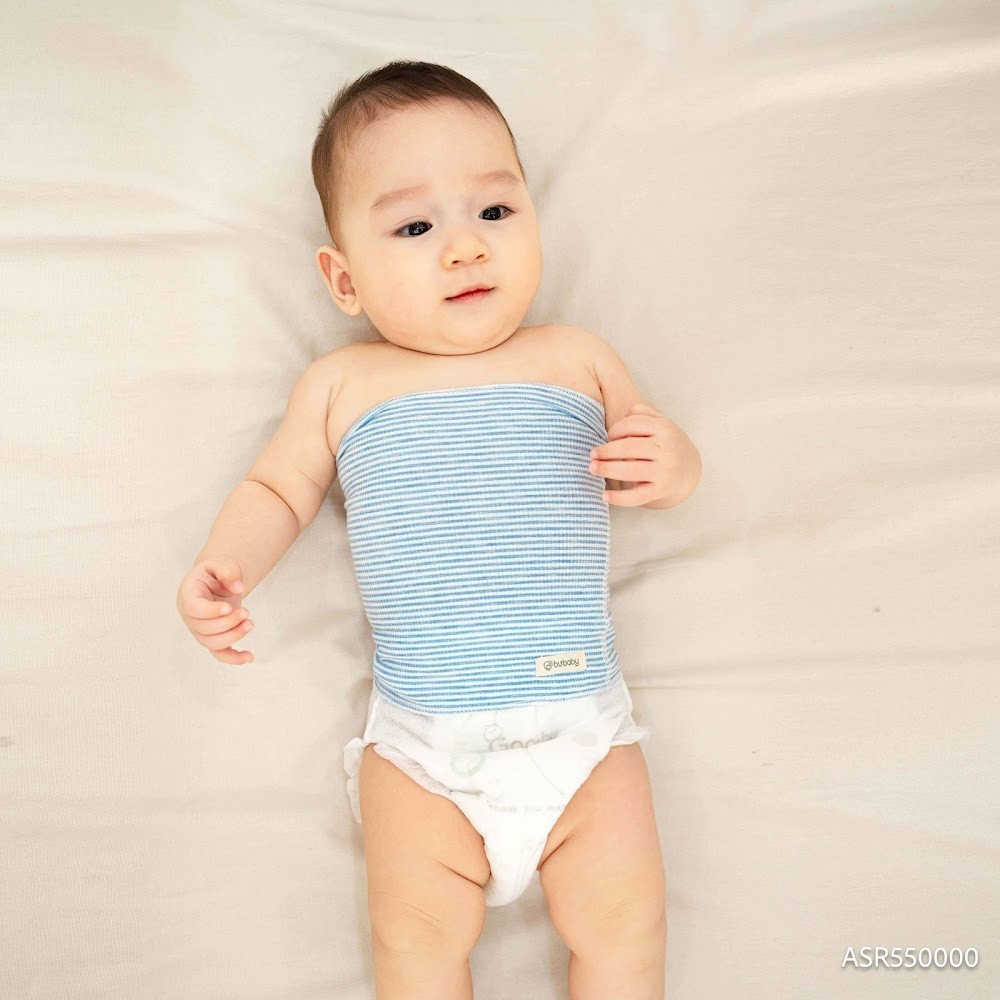 Set 2 Băng quấn giữ ấm bụng  cho bé yêu Bubaby Belly Warmer SIro ASR550000| Phụ kiện chính hãng