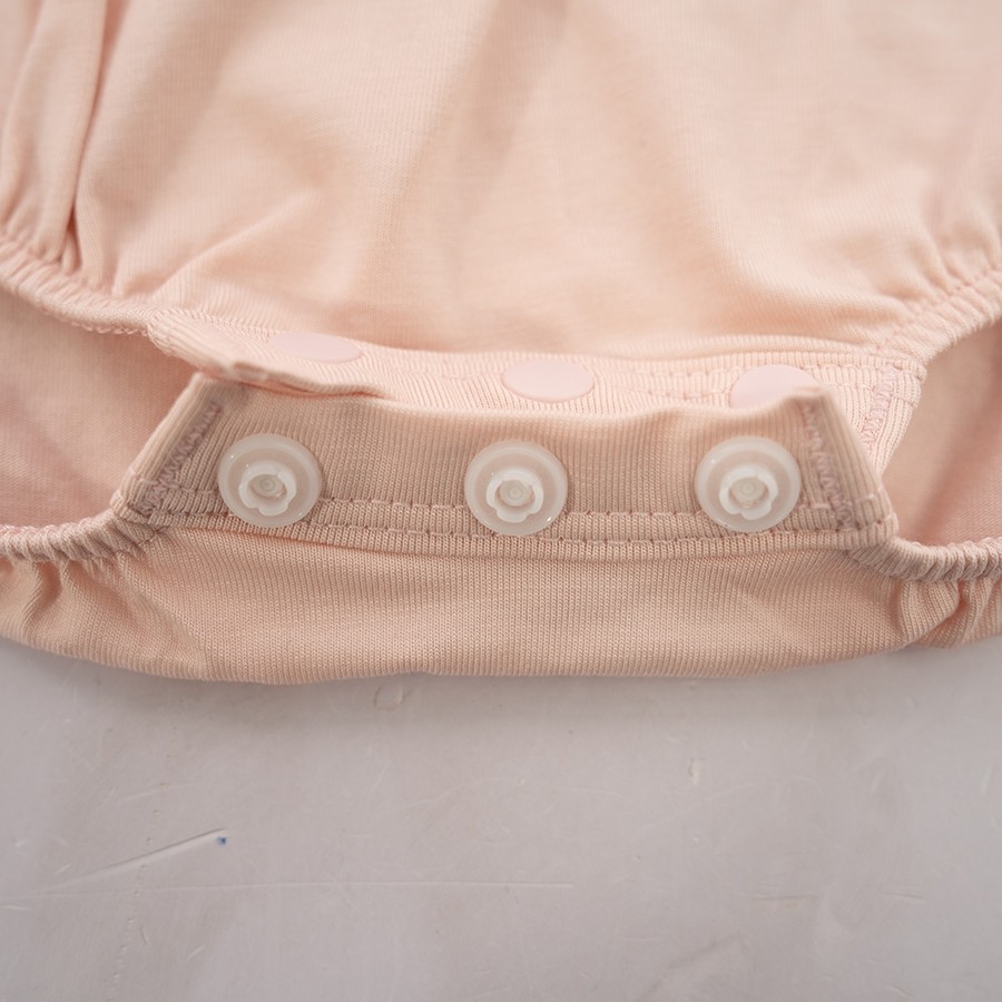 (1M-12M) Body chip ngắn tay cổ Peterpan Bubaby Bamco - BBC230300 | Quần áo BU Baby chính hãng