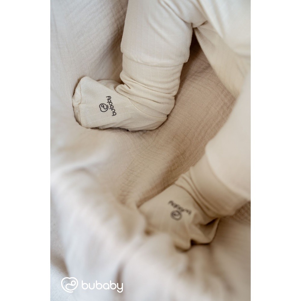 (Freesize) Bộ bao chân, bao tay Bubaby Siro - ASR400007 | Phụ kiện BU Baby chính hãng
