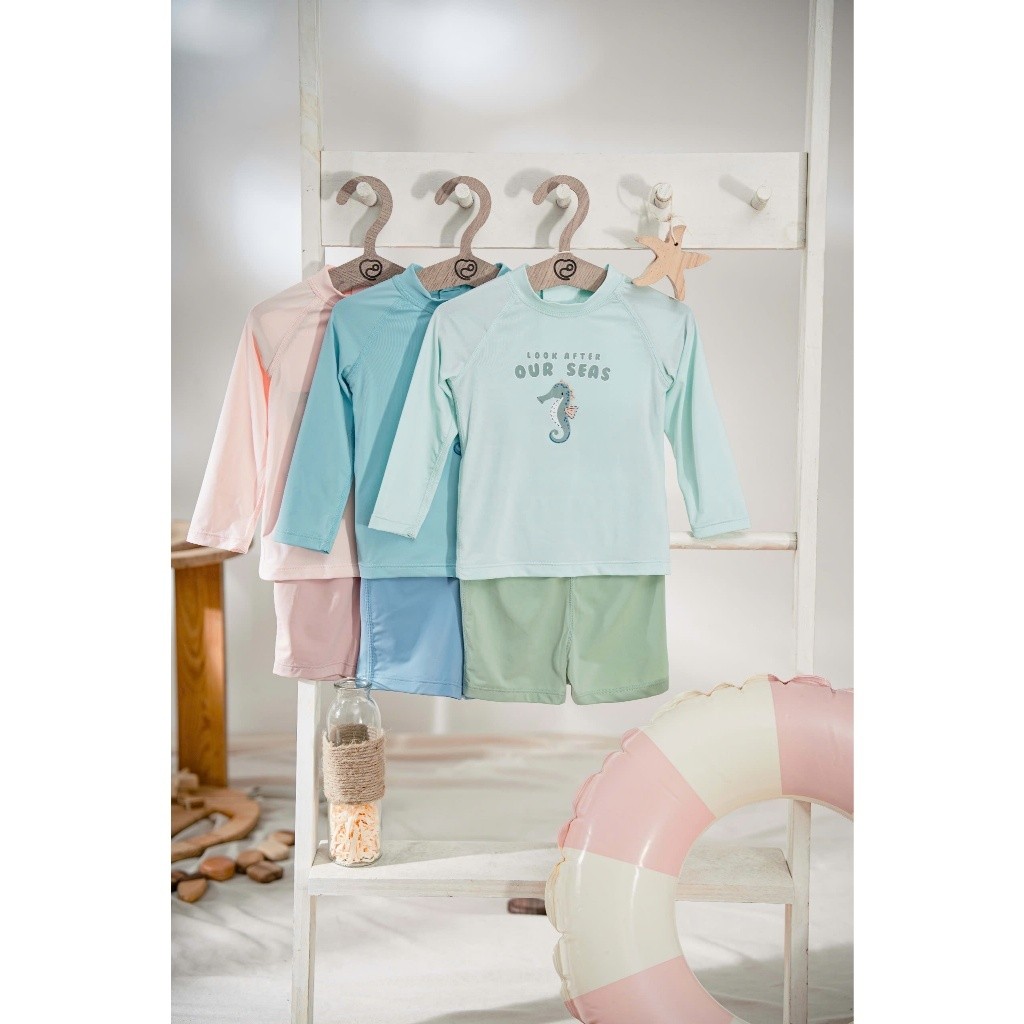 (6M-5Y) Đồ bơi ngắn tay, dài tay chống tia UV cho bé Swimwear - BSM231100 BSM171300 l Quần áo BU Baby chính hãng