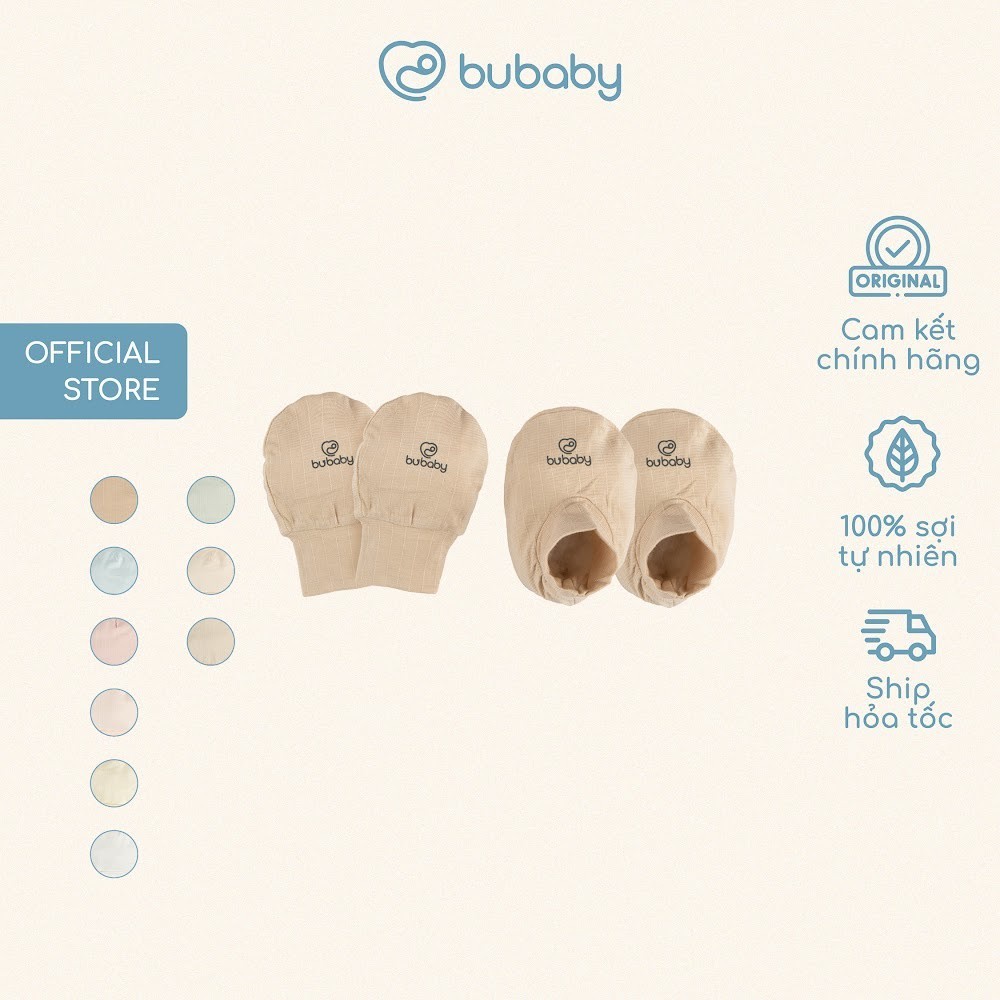 BU Baby (Freesize) Bộ bao chân, bao tay Bubaby Siro - ASR400007 | Phụ kiện chính hãng