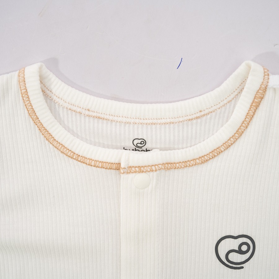 (1M-9M) Bộ ngắn tay cài giữa Bubaby Siro - BSR130204 | Quần áo BU Baby chính hãng