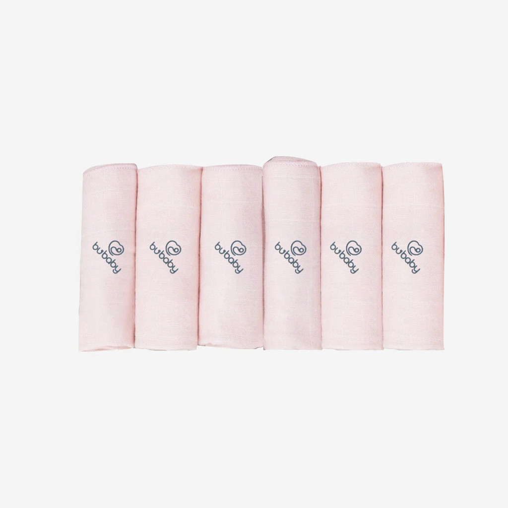 (Freesize) Set khăn sữa Mix màu Pack Bamboo Cotton Muslin - ABM100005 AMU104806 | Phụ kiện BU Baby Chính hãng
