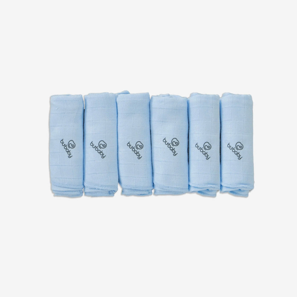 (Freesize) Set khăn sữa Mix màu Pack Bamboo Cotton Muslin - ABM100005 AMU104806 | Phụ kiện BU Baby Chính hãng